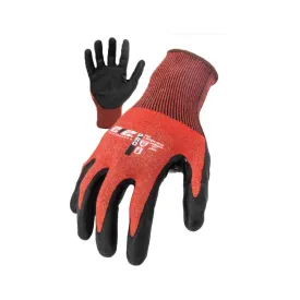 212PRO SLTC3A-0207 Seamless Foam Nitrile ANSI Cut 3 A3 PRO Gloves, Red, XS