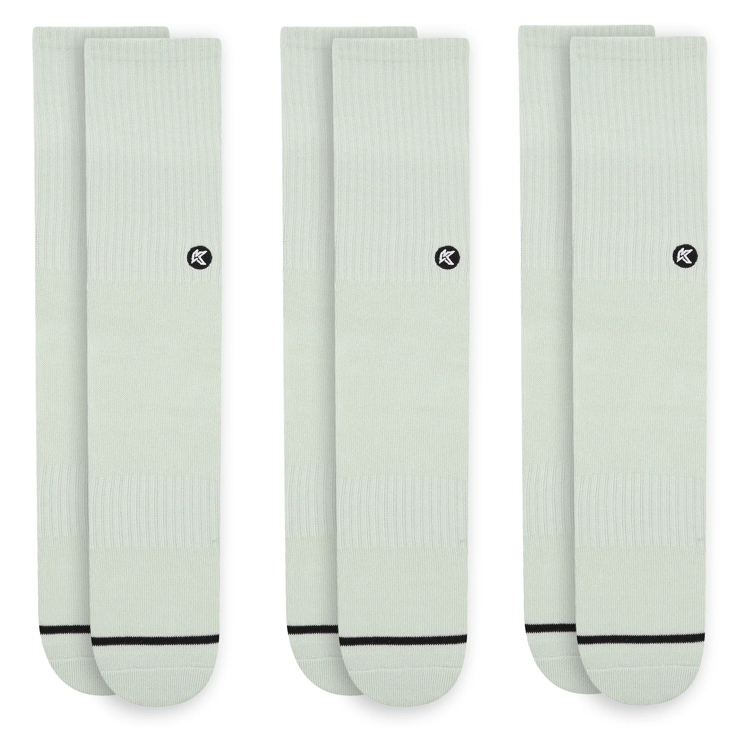 3 Pack Fog Crew Sock