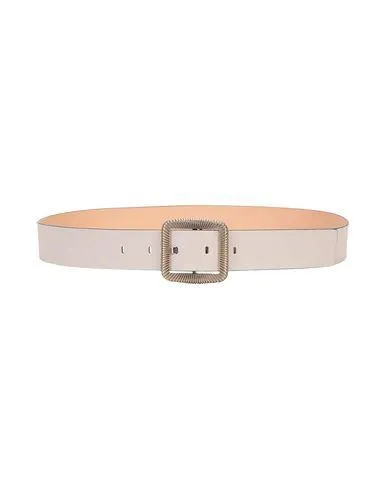 8 By Yoox Women Belt Ivory S INT