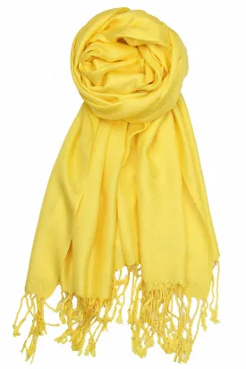 Achillea Yellow Pashmina Scarf