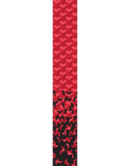 Arundel Art Gecko Bar Tape - Red