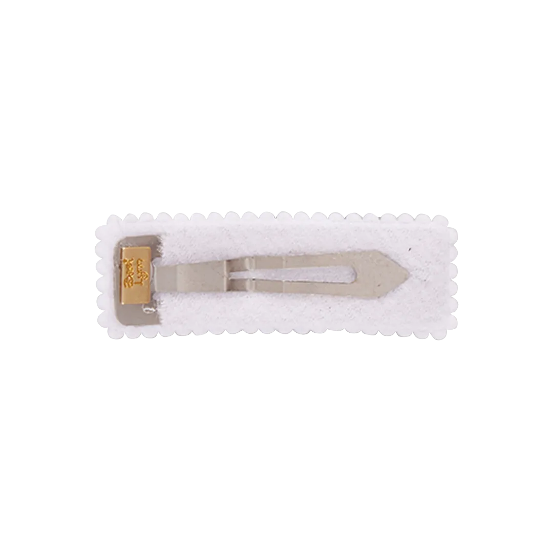 Bari Lynn Crystal Snap Clip - Peridot