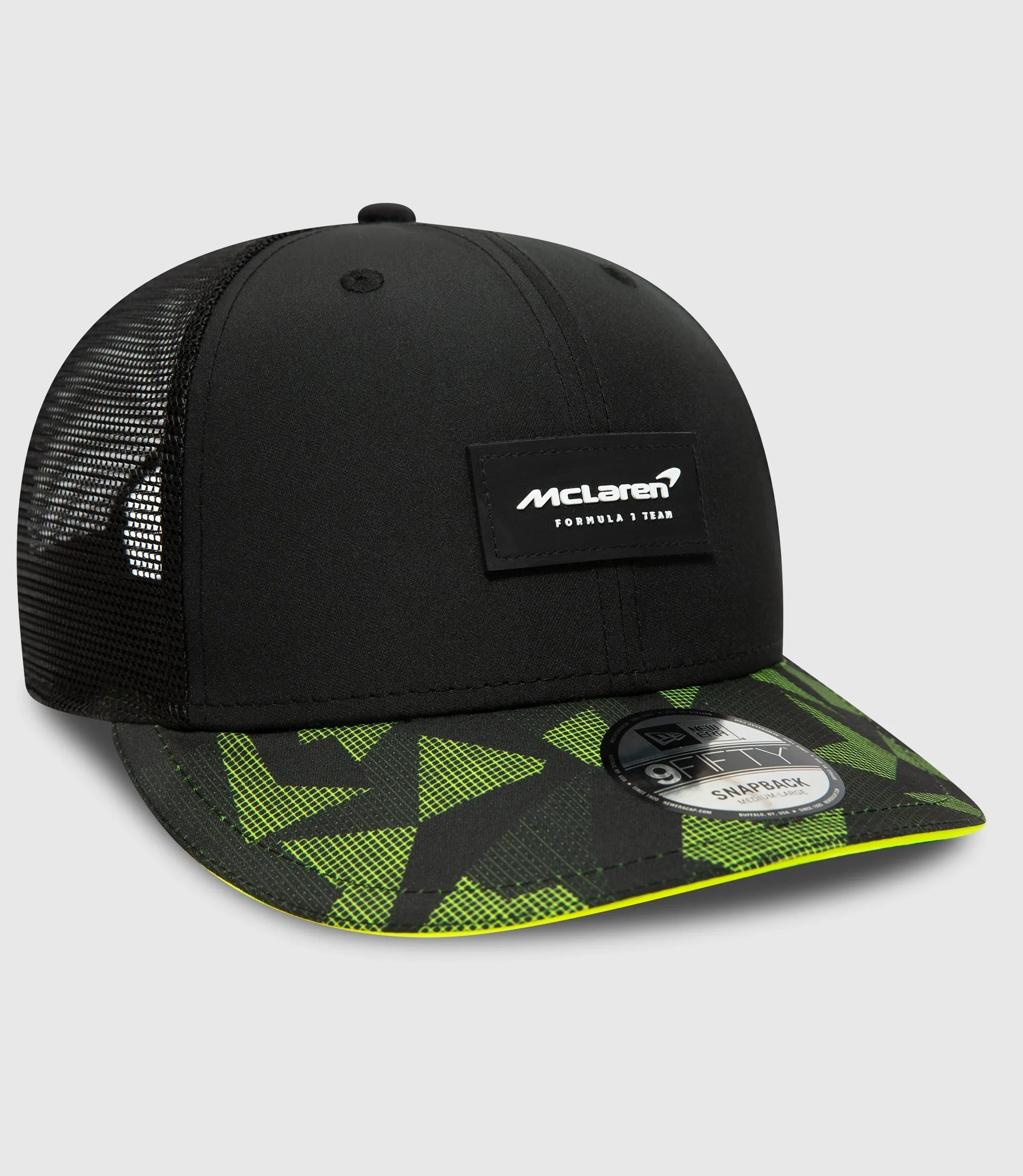 Black McLaren Norris Geo 9Fifty New Era Cap
