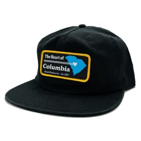 BLUETILE HEART OF COLUMBIA PATCH HAT BLACK
