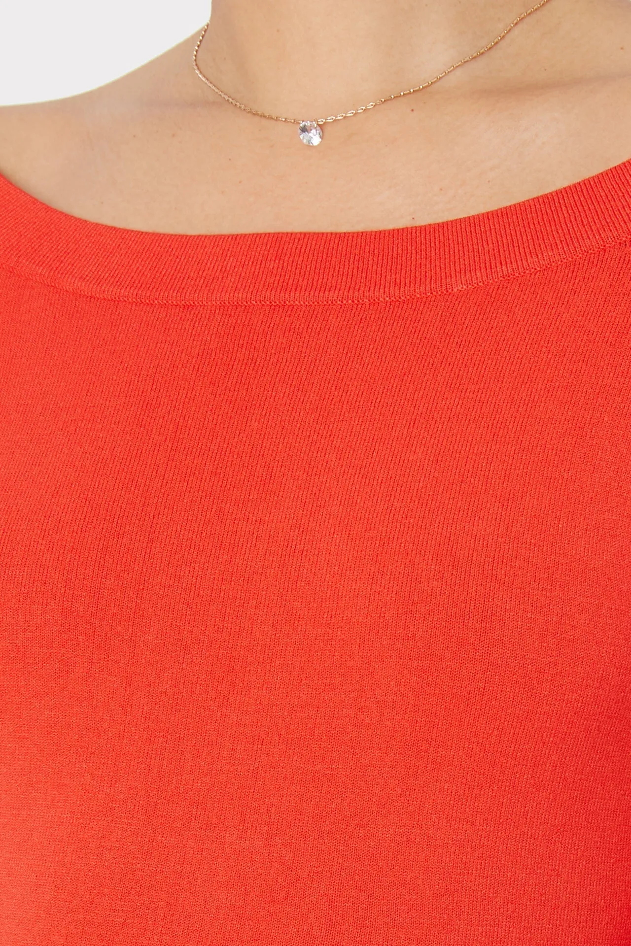 Boat Neck Top
