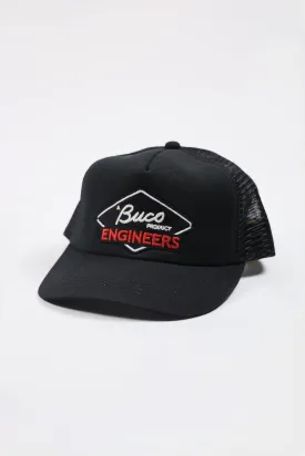 Buco Mesh Cap - Engineers Black/Black
