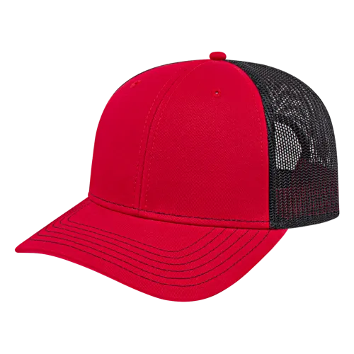 Cap America Custom Embroidered Hat with Logo - Trucker Mesh Back Cap i3028