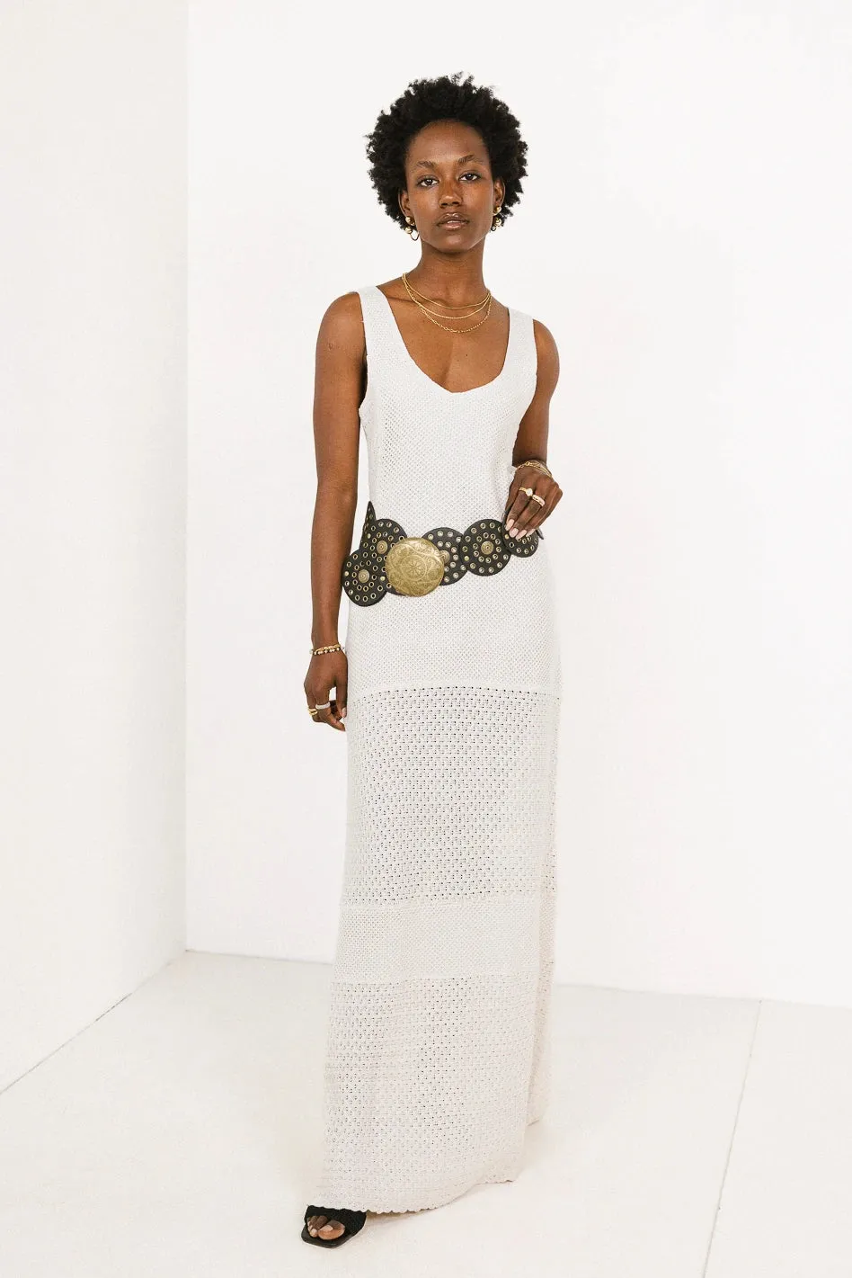 Cara Studded Disk Belt