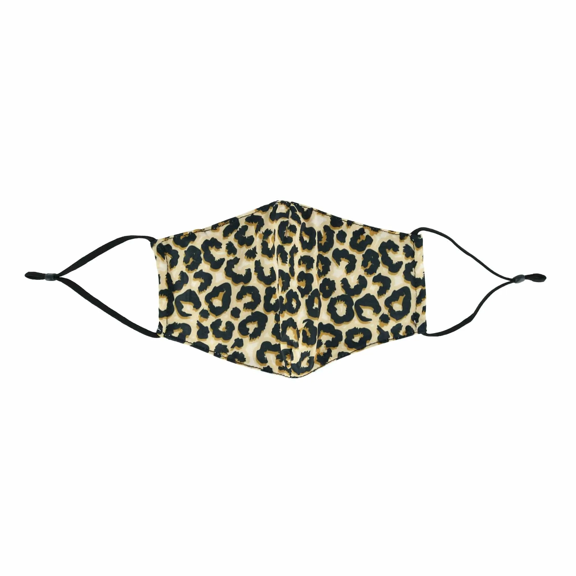 Care Cover Adult Leopard Print Protective Face Mask with Built-In Filter Pocket