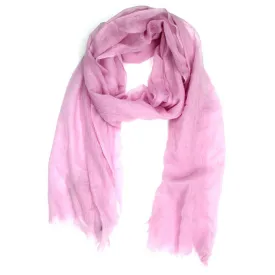 Cashmere Blend Scarf - Light PInk