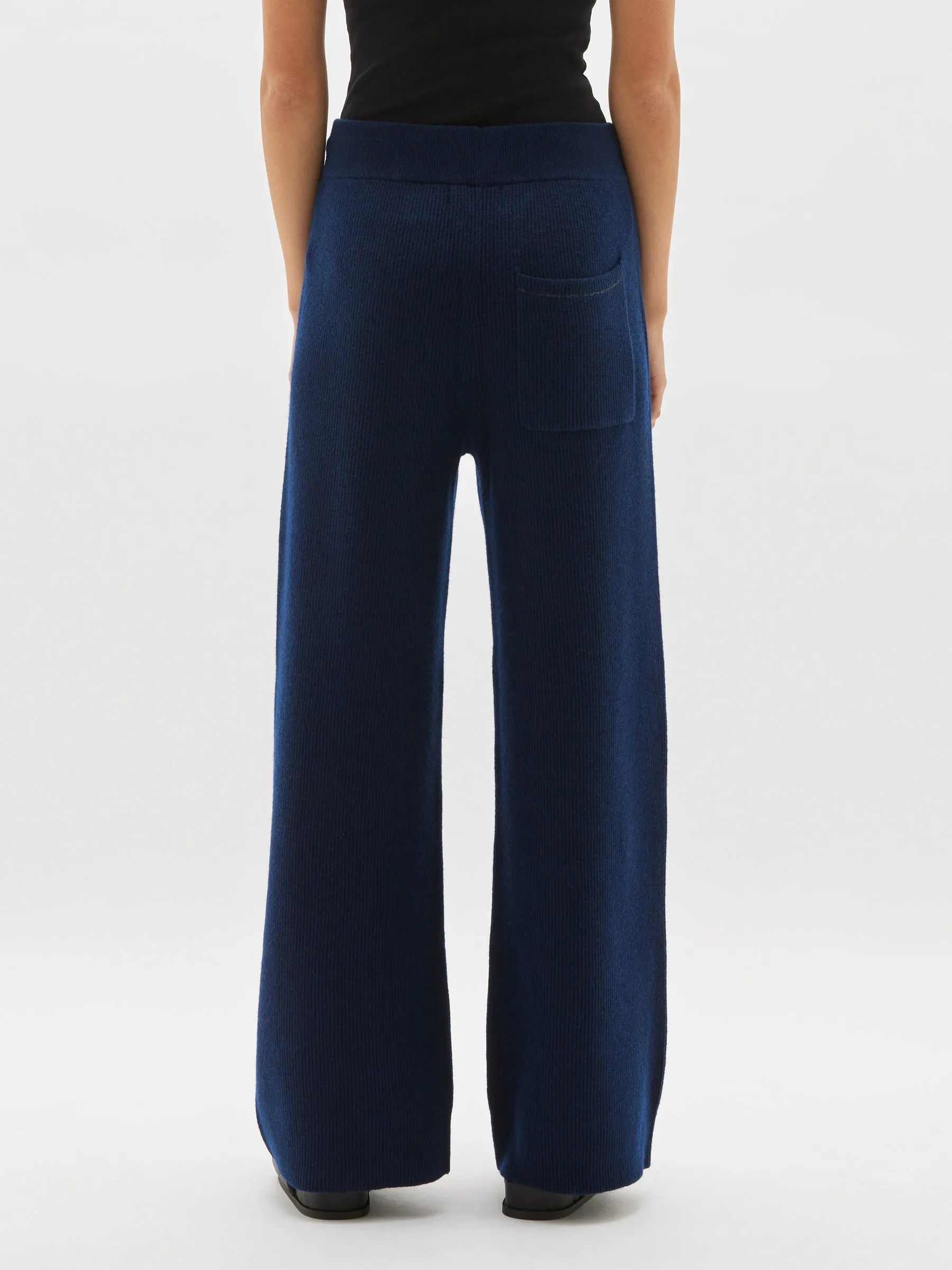 cashmere weekend track pant