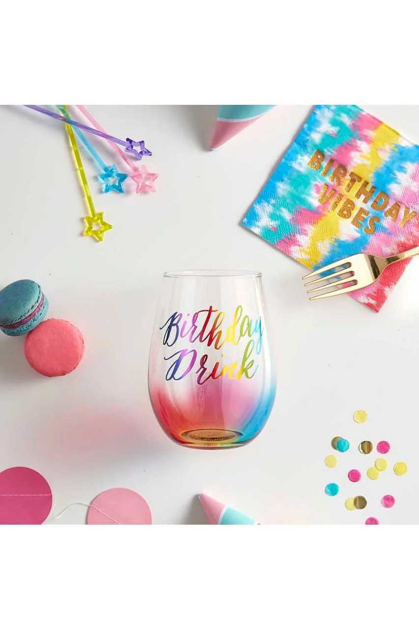 Colorful Birthday Vibes Napkins
