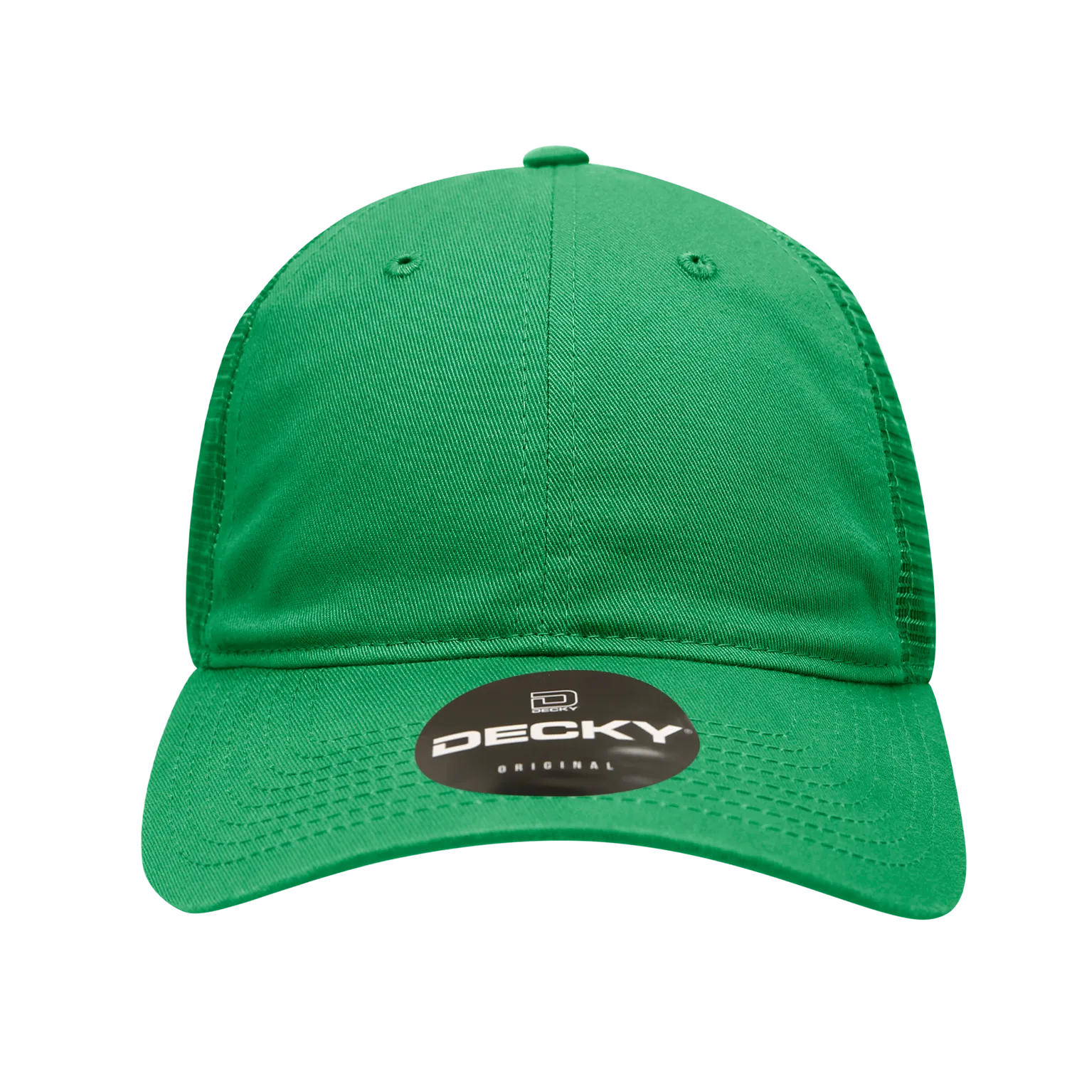 Decky 120 - 6-Panel Low Profile, Relaxed Cotton Trucker Cap