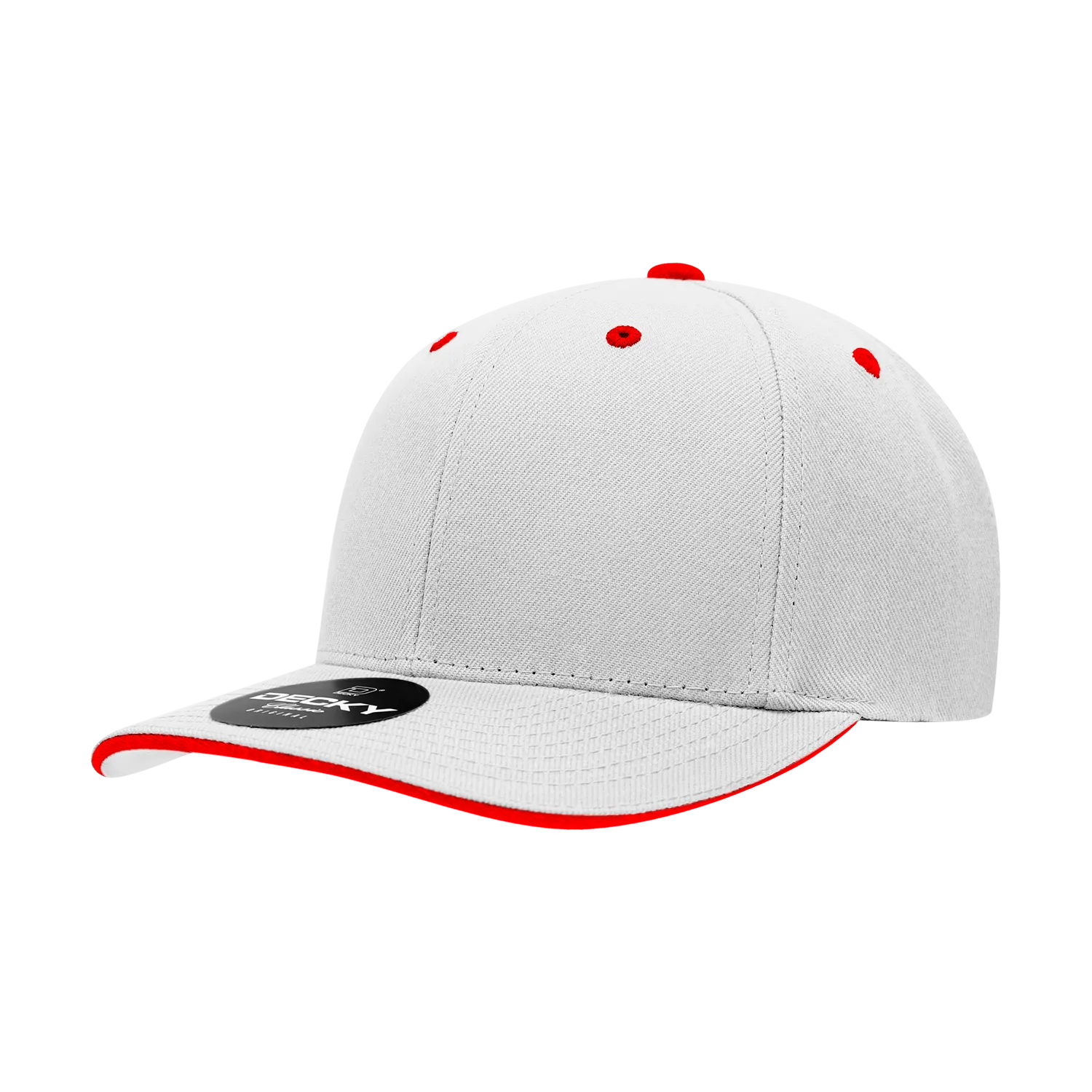 Decky 2003 - Sandwich Visor Baseball Cap, 6 Panel Sandwich Hat - CASE Pricing