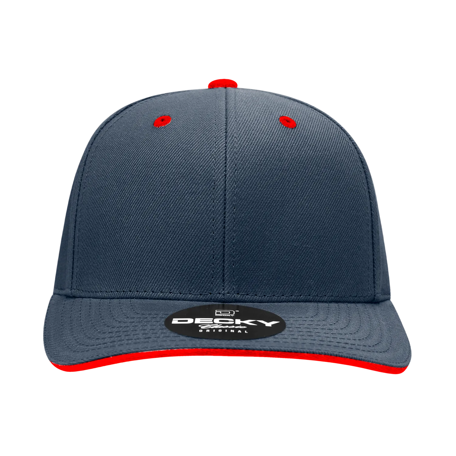 Decky 2003 - Sandwich Visor Baseball Cap, 6 Panel Sandwich Hat - CASE Pricing