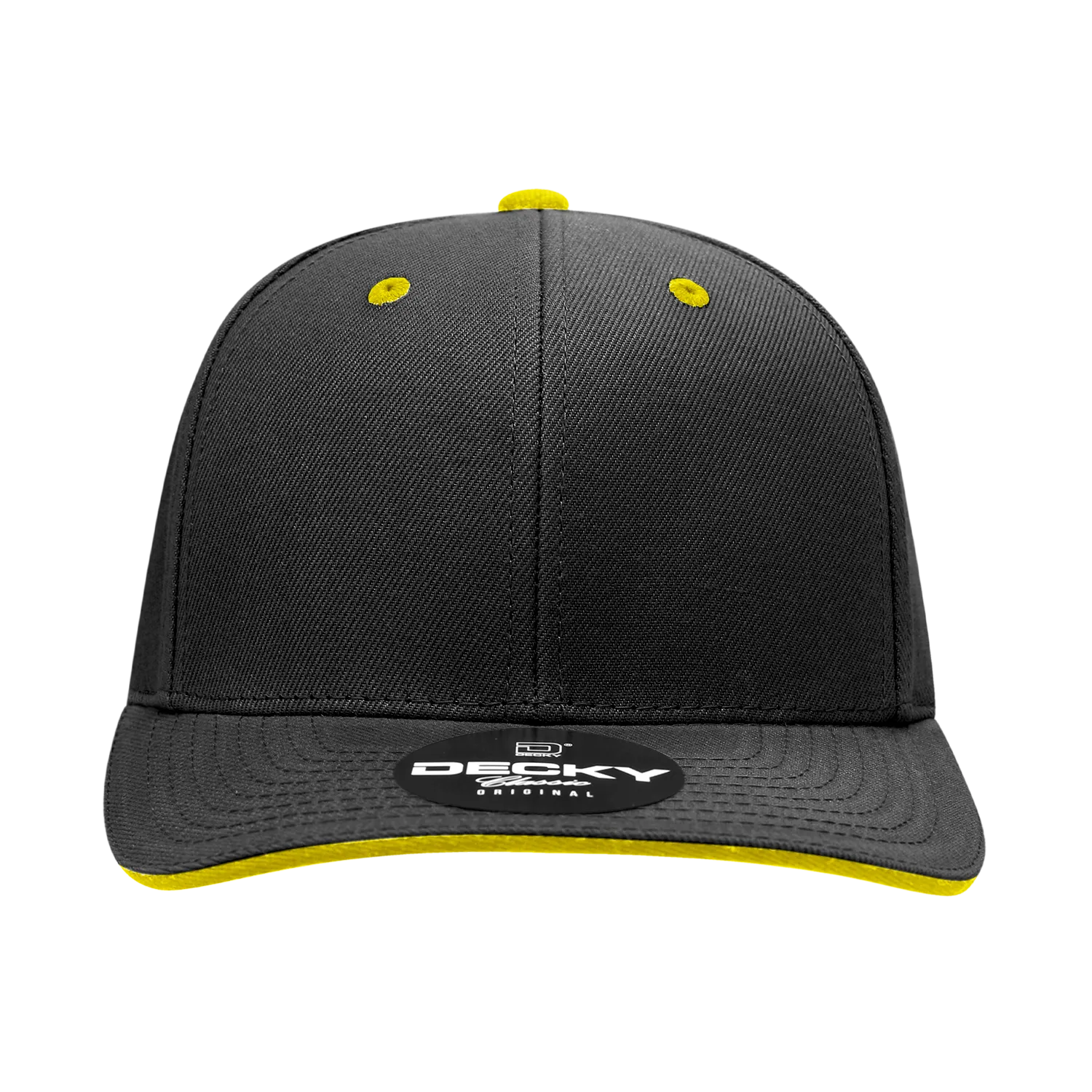 Decky 2003 - Sandwich Visor Baseball Cap, 6 Panel Sandwich Hat - CASE Pricing