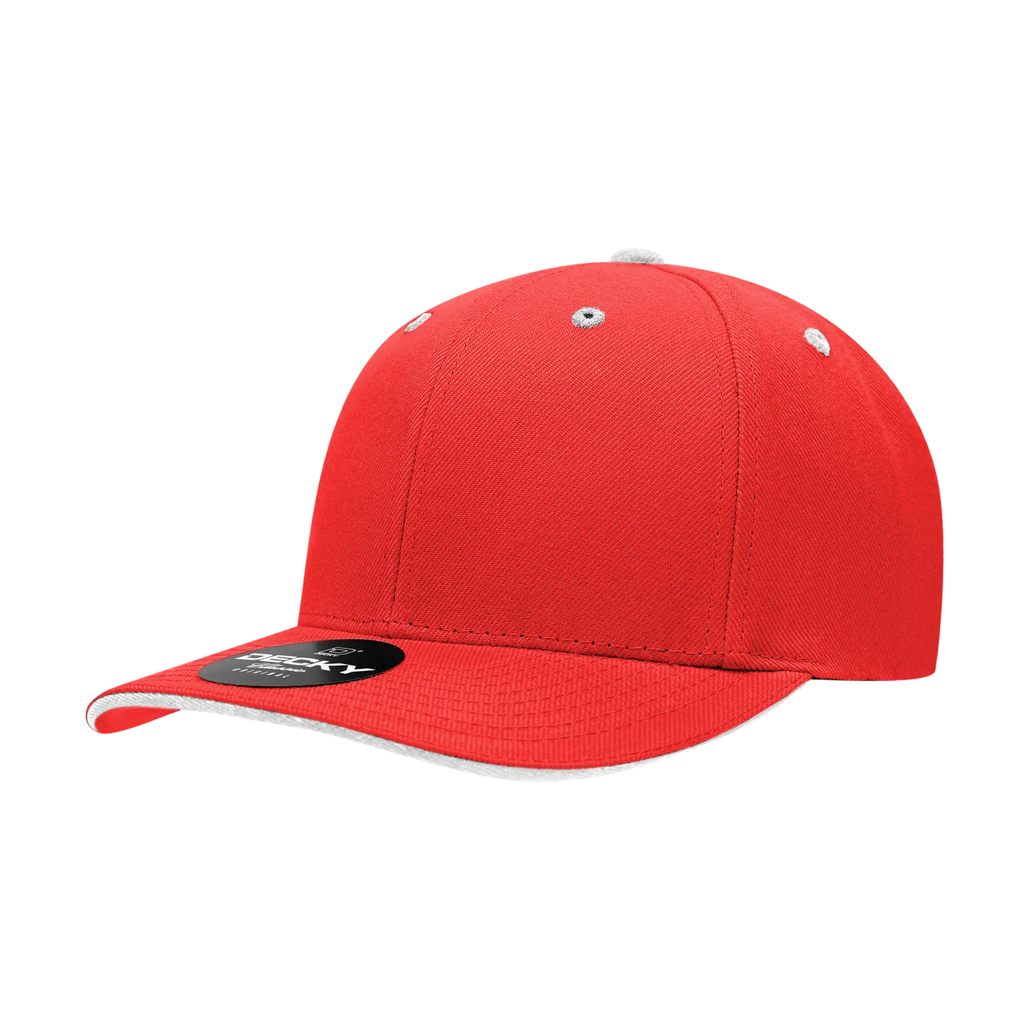 Decky 2003 - Sandwich Visor Baseball Cap, 6 Panel Sandwich Hat - CASE Pricing