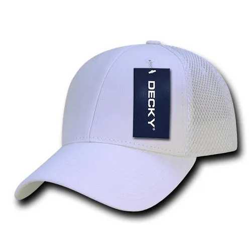 Decky 204 - Low Crown Mesh Baseball Cap, Trucker Hat