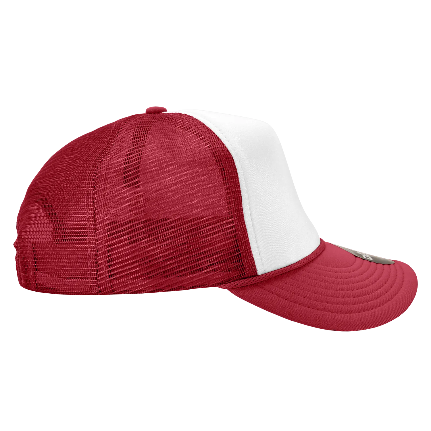 Decky 210 Blank Foam Trucker Hat, Two Tone Mesh Back Cap