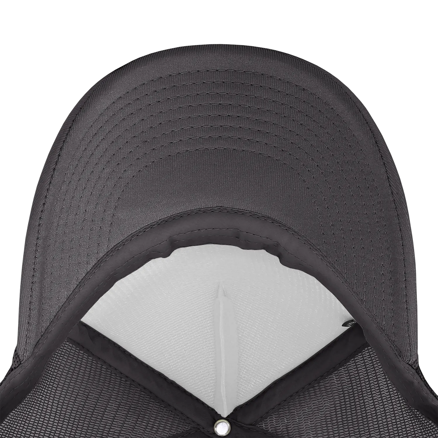 Decky 210 Blank Foam Trucker Hat, Two Tone Mesh Back Cap
