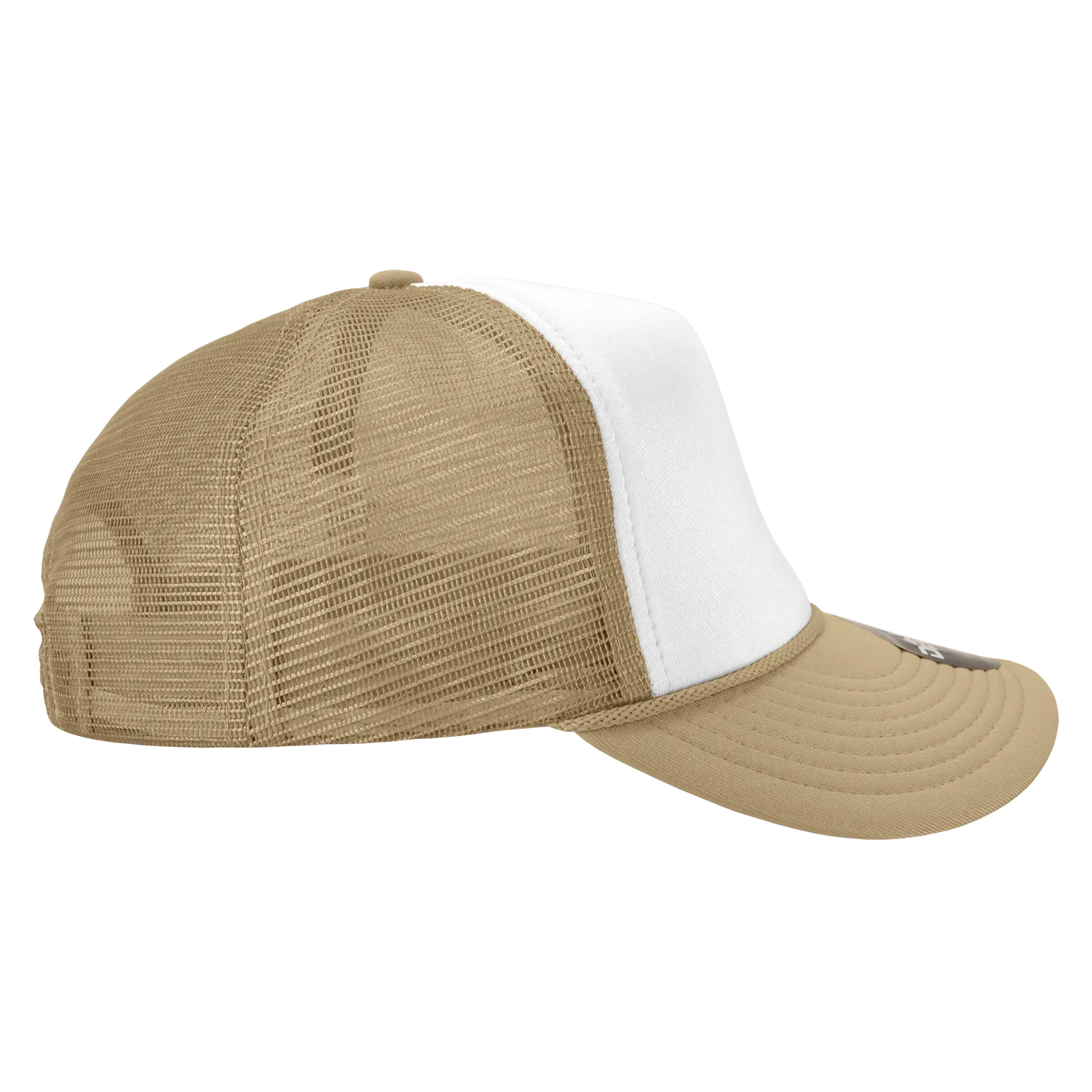 Decky 210 Blank Foam Trucker Hat, Two Tone Mesh Back Cap