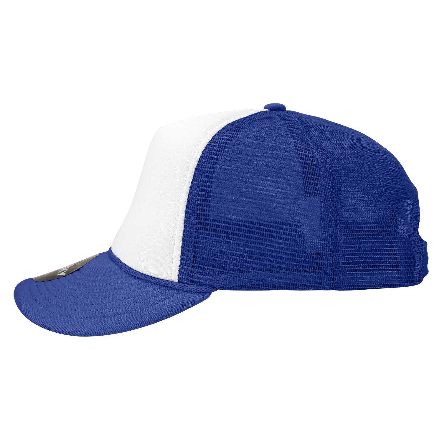 Decky 210 Blank Foam Trucker Hat, Two Tone Mesh Back Cap