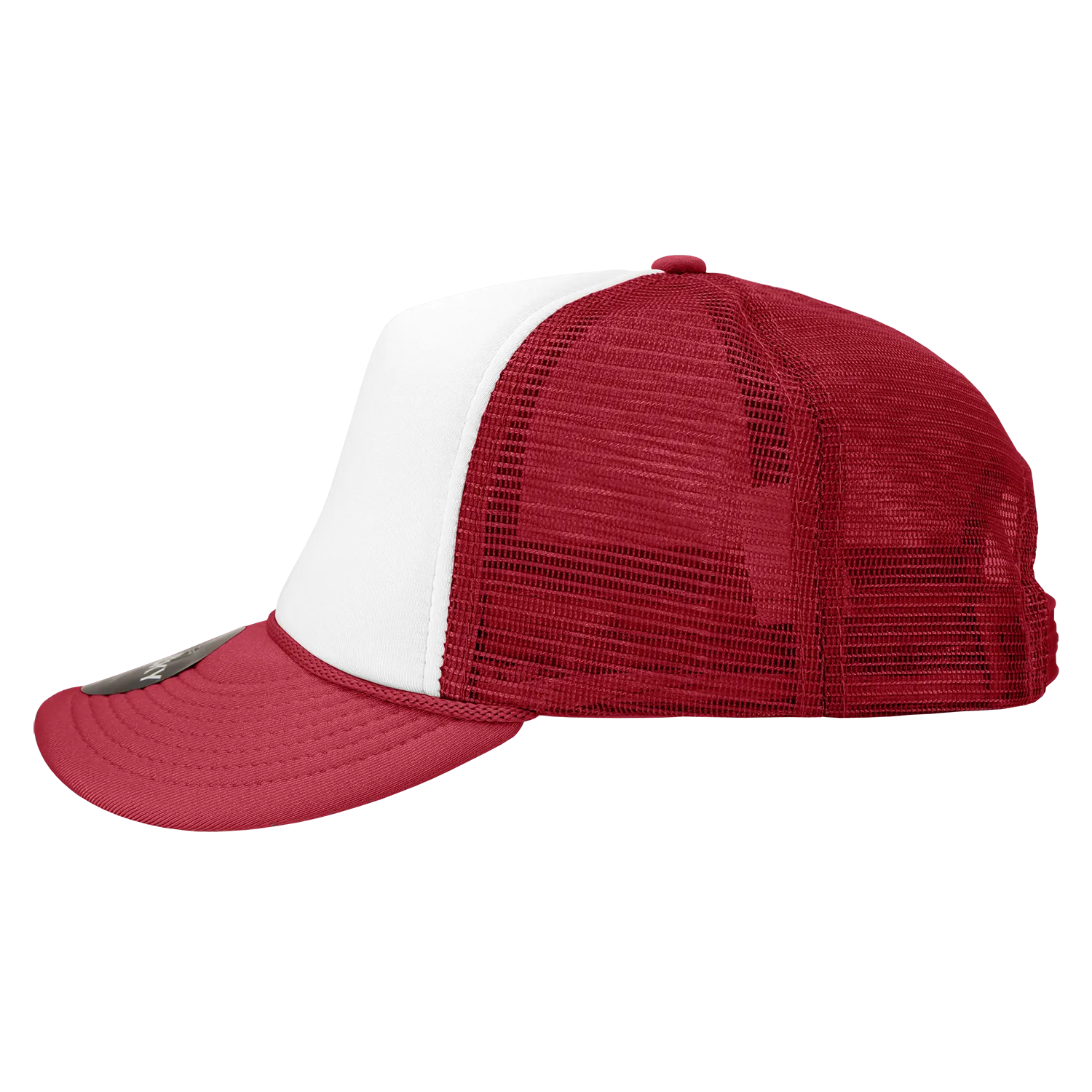 Decky 210 Blank Foam Trucker Hat, Two Tone Mesh Back Cap
