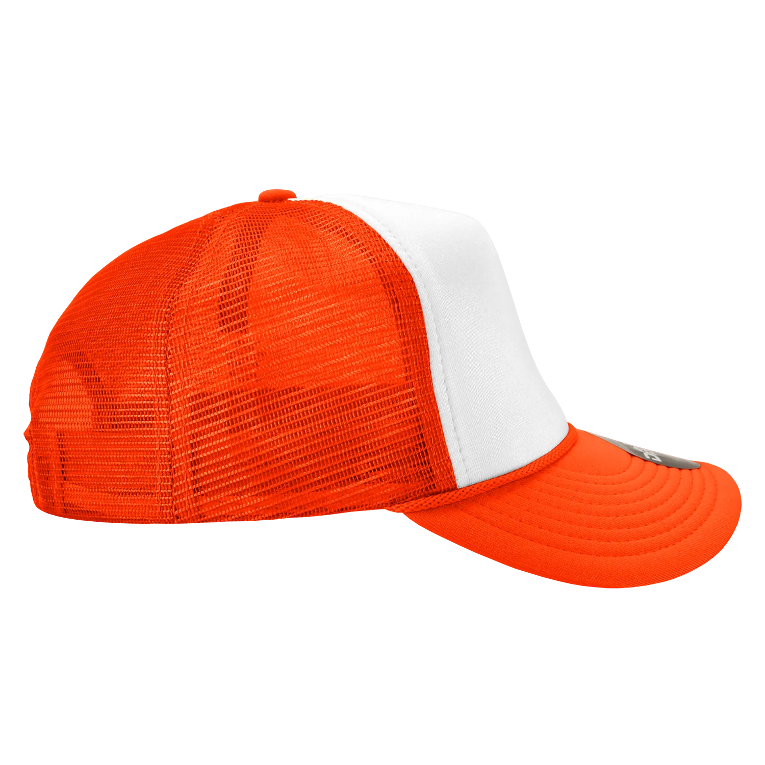 Decky 210 Blank Foam Trucker Hat, Two Tone Mesh Back Cap