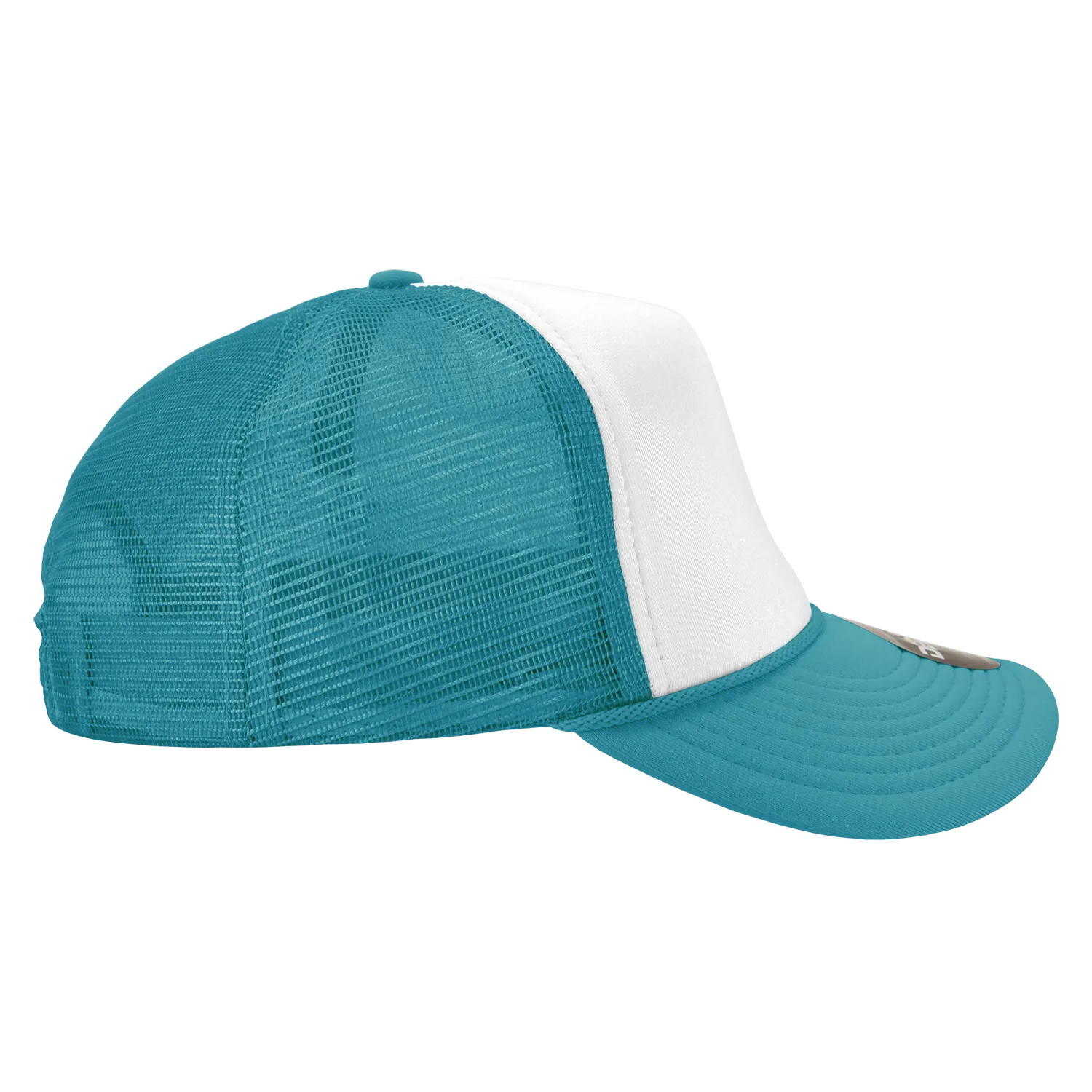 Decky 210 Blank Foam Trucker Hat, Two Tone Mesh Back Cap