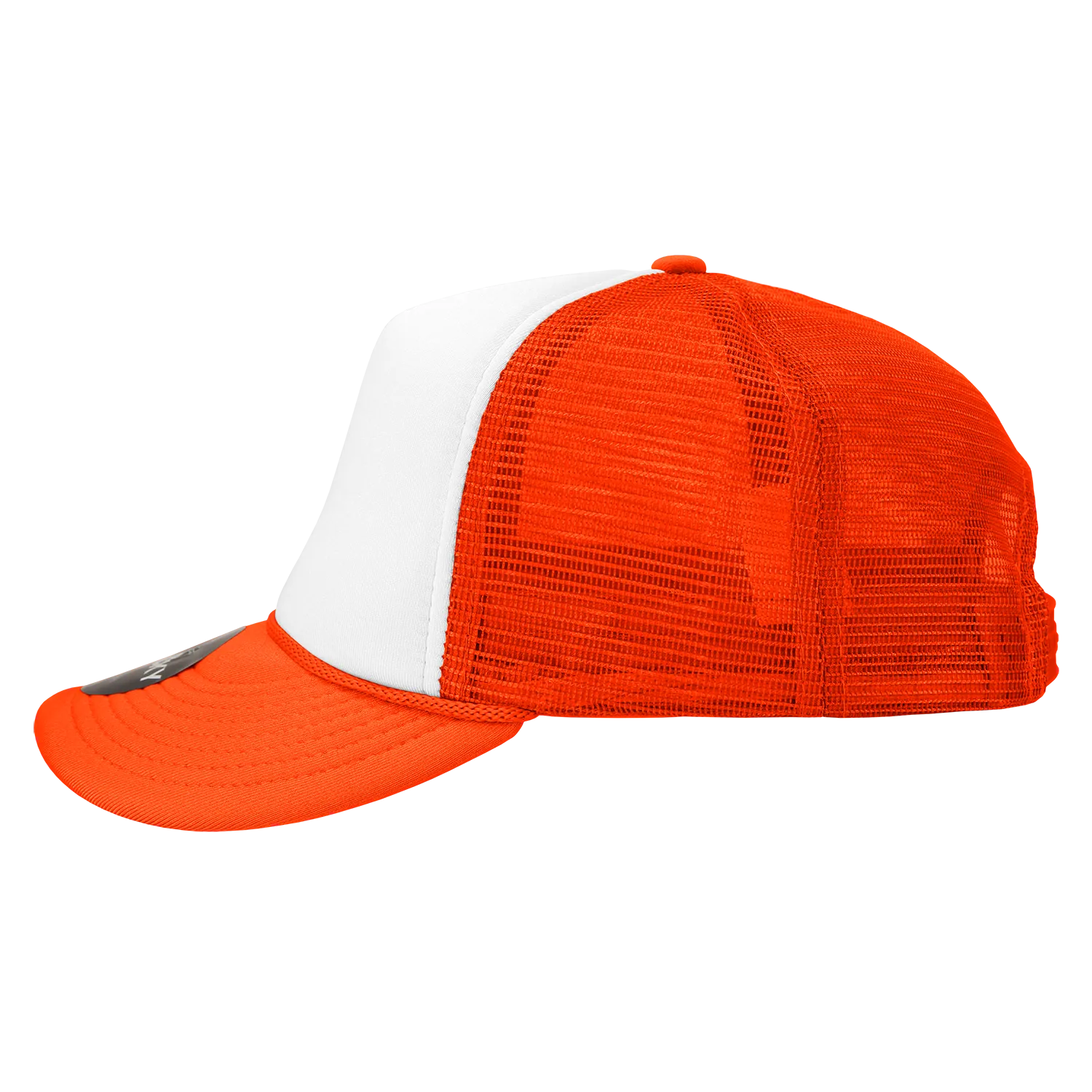 Decky 210 Blank Foam Trucker Hat, Two Tone Mesh Back Cap