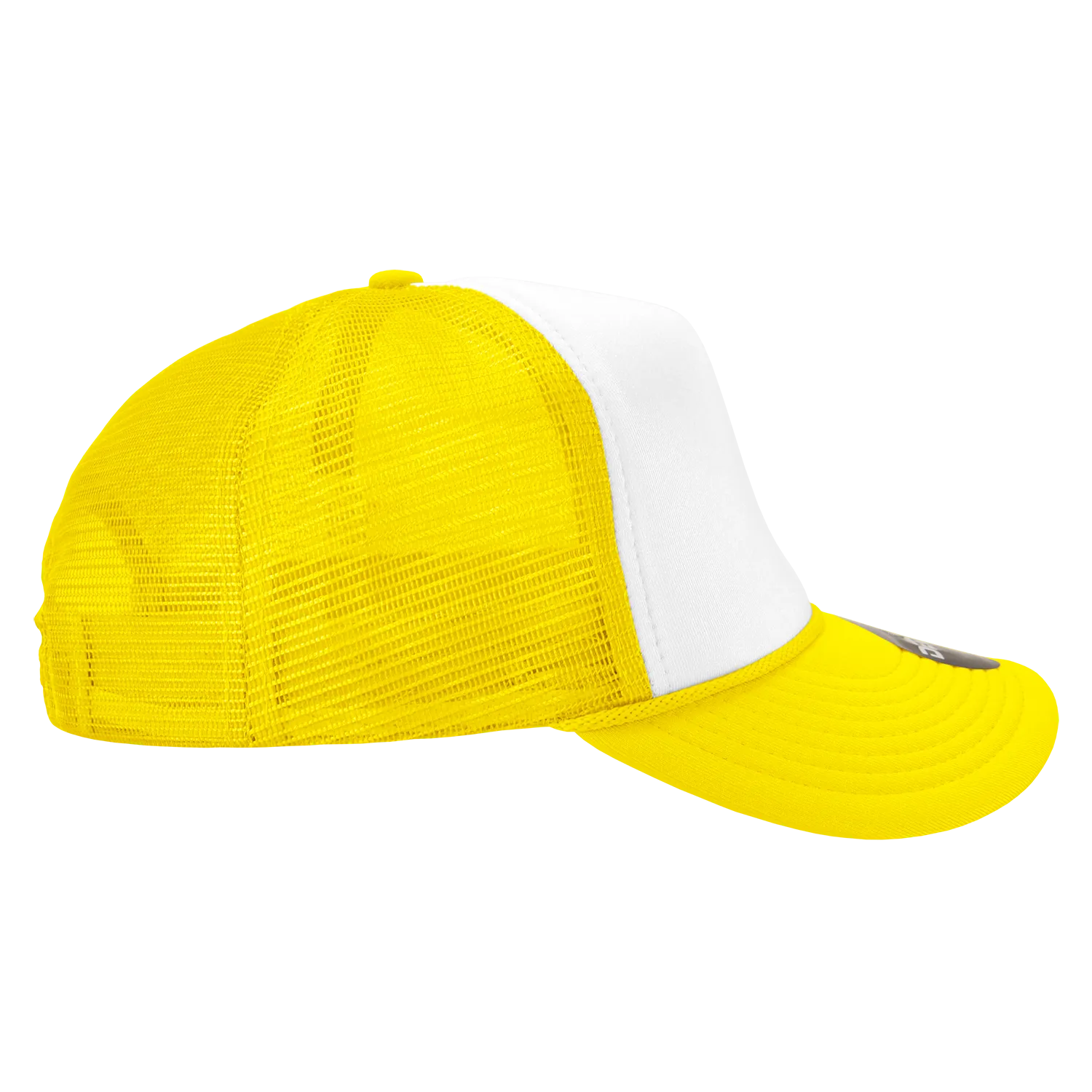 Decky 210 Blank Foam Trucker Hat, Two Tone Mesh Back Cap