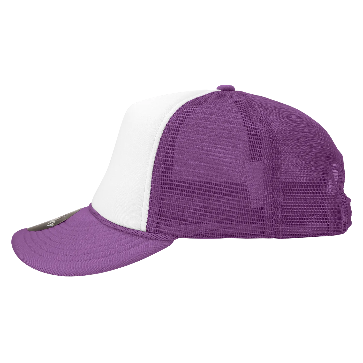 Decky 210 Blank Foam Trucker Hat, Two Tone Mesh Back Cap