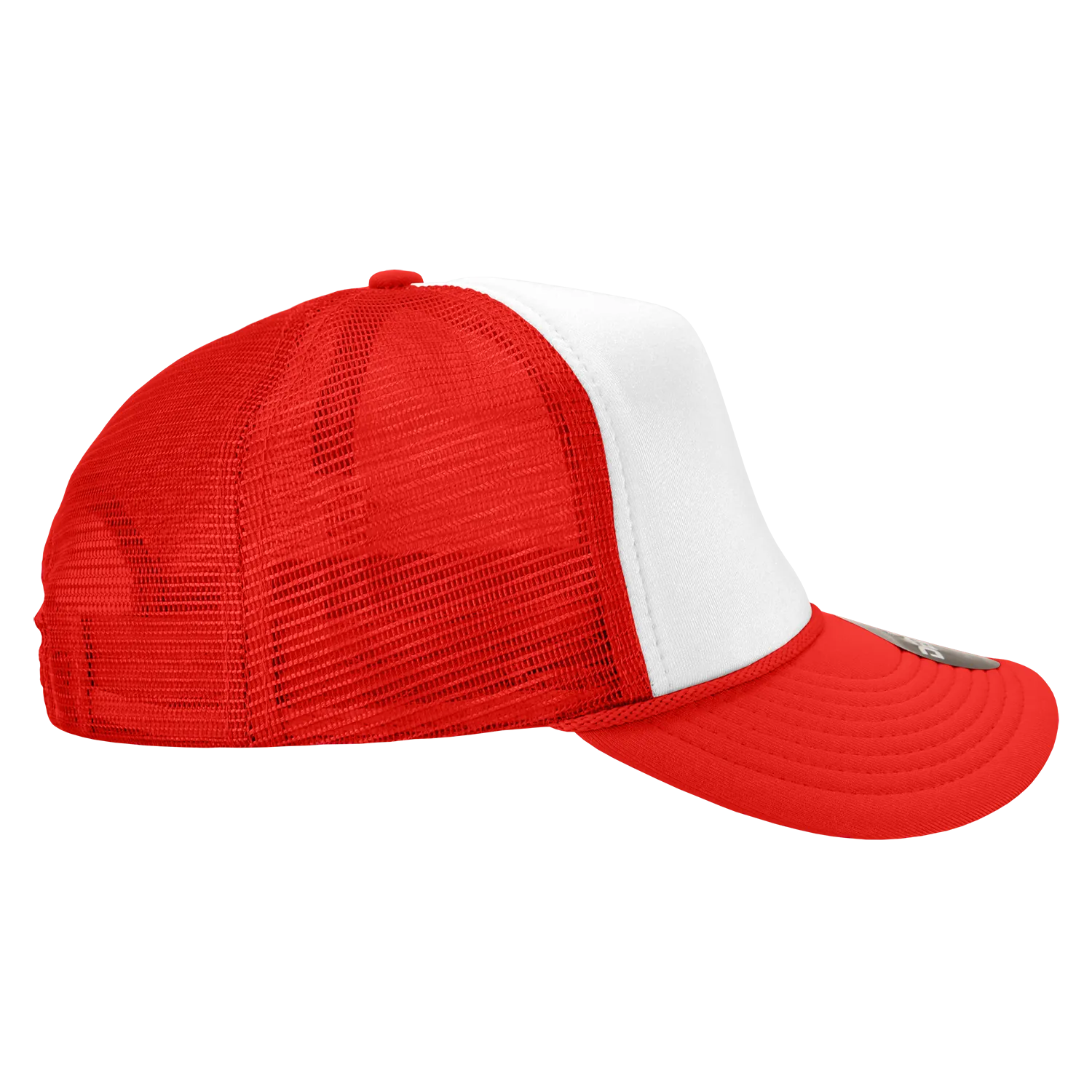Decky 210 Blank Foam Trucker Hat, Two Tone Mesh Back Cap