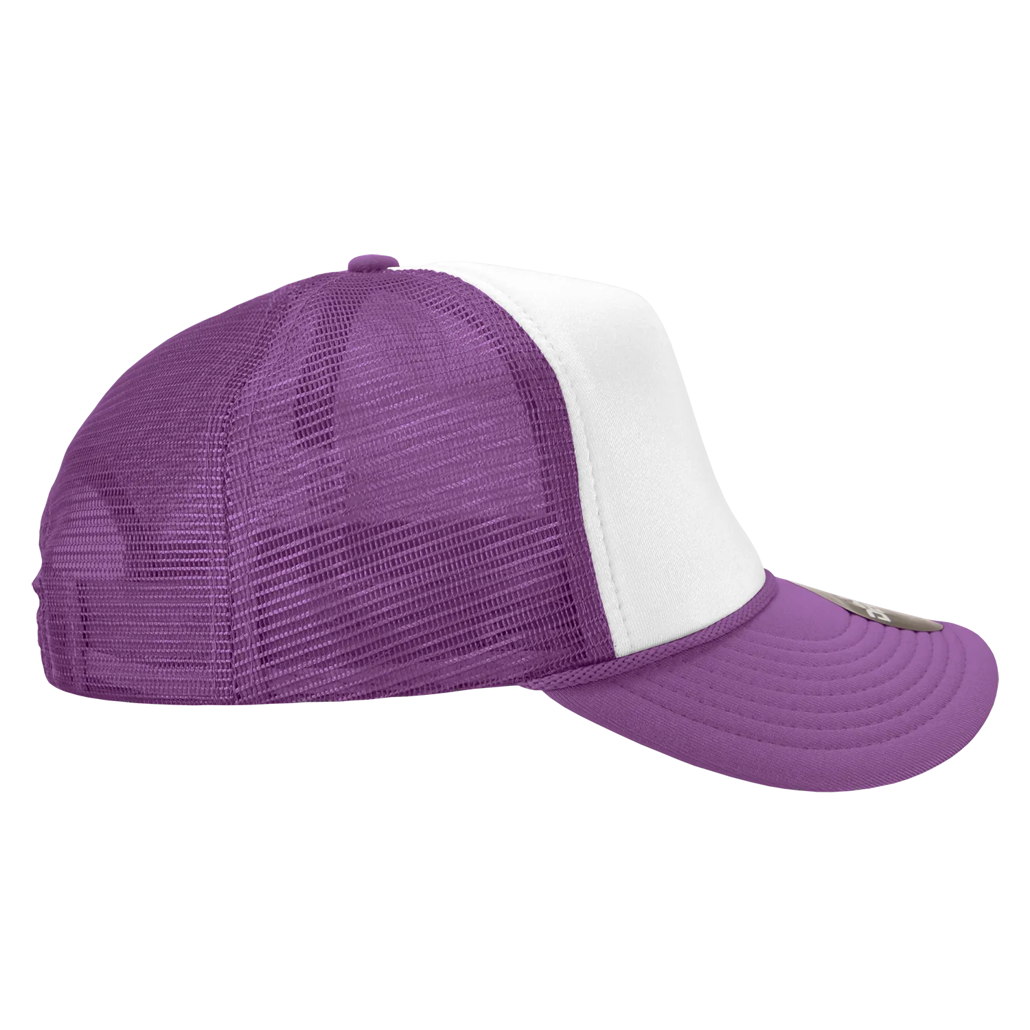 Decky 210 Blank Foam Trucker Hat, Two Tone Mesh Back Cap