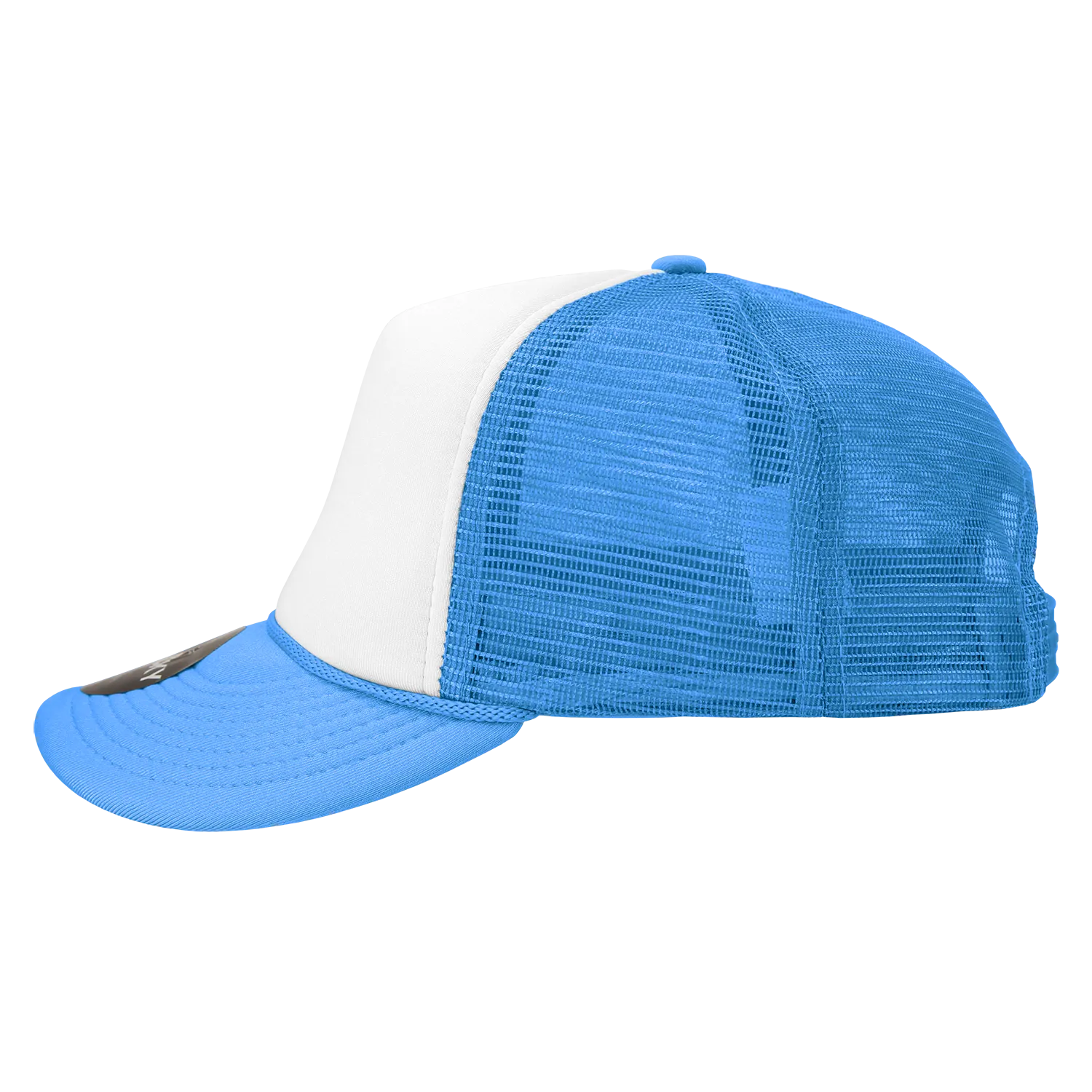 Decky 210 Blank Foam Trucker Hat, Two Tone Mesh Back Cap