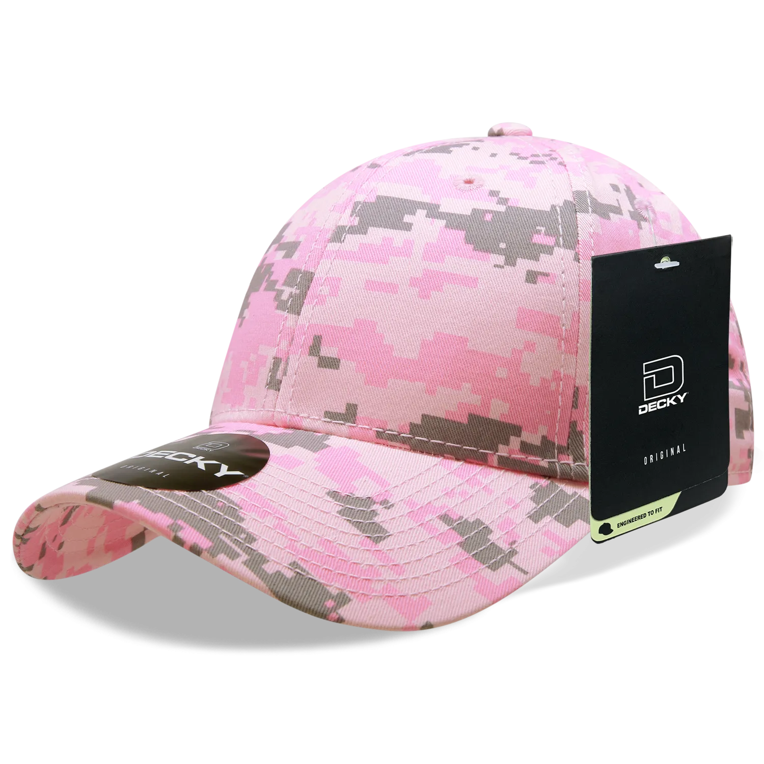 Decky 217 Structured Camo Baseball Cap, Camouflage Hat