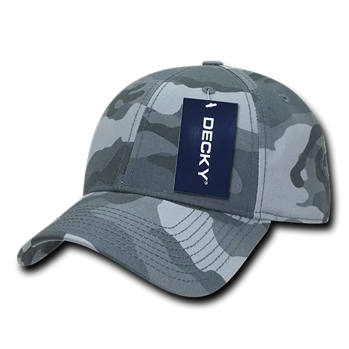 Decky 217 Structured Camo Baseball Cap, Camouflage Hat
