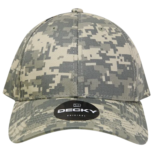 Decky 217 Structured Camo Baseball Cap, Camouflage Hat