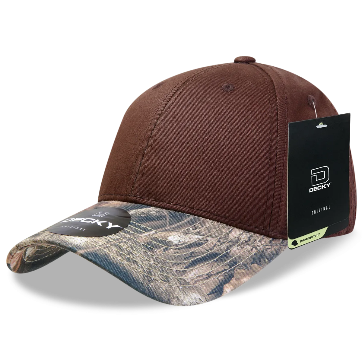 Decky 217 Structured Camo Baseball Cap, Camouflage Hat