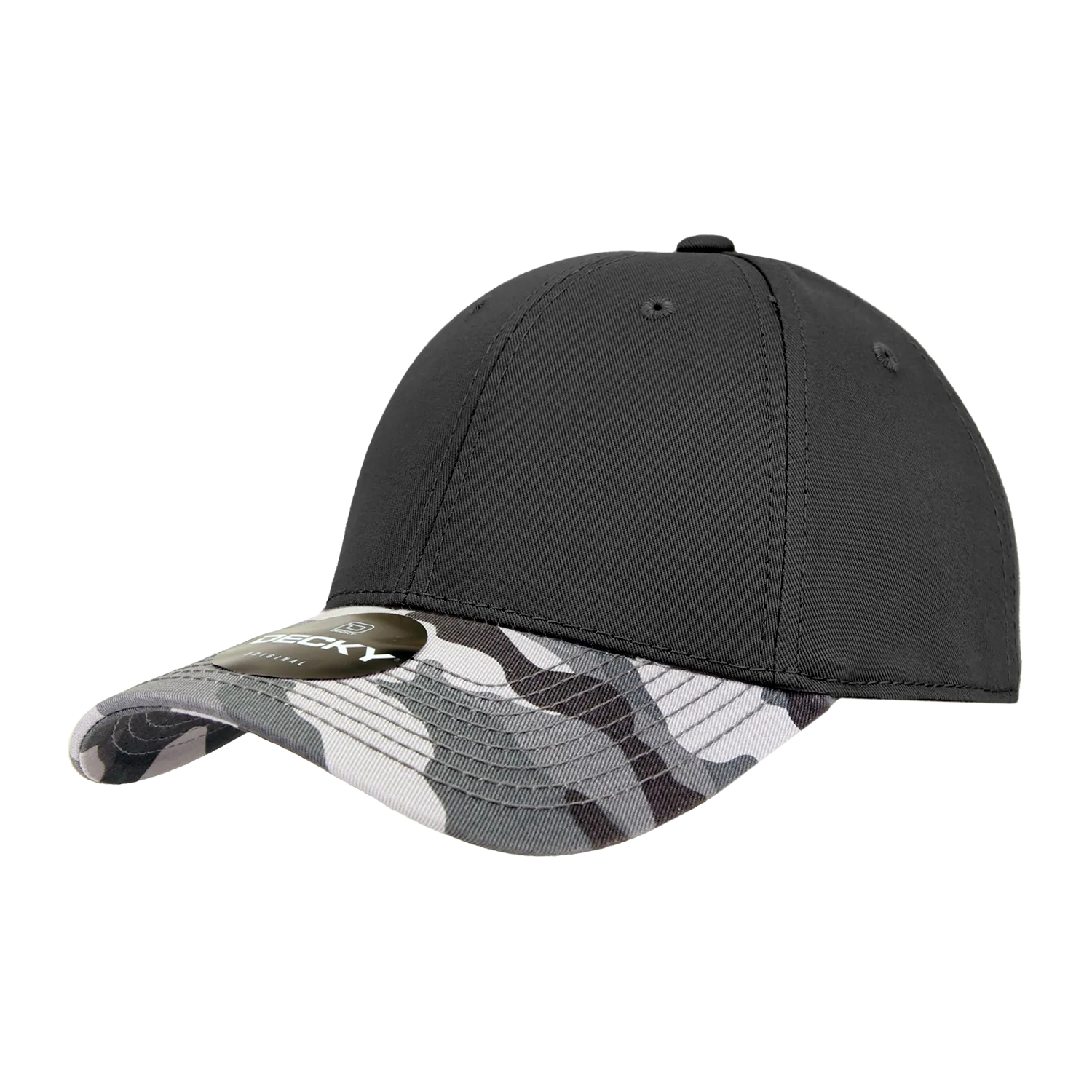 Decky 217 Structured Camo Baseball Cap, Camouflage Hat