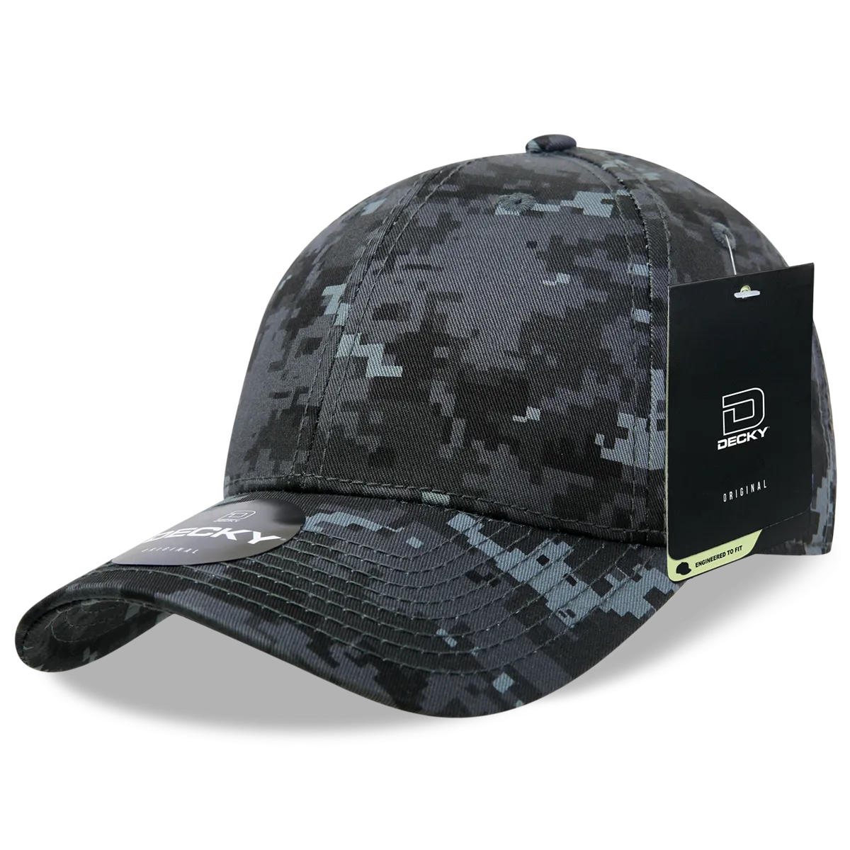 Decky 217 Structured Camo Baseball Cap, Camouflage Hat