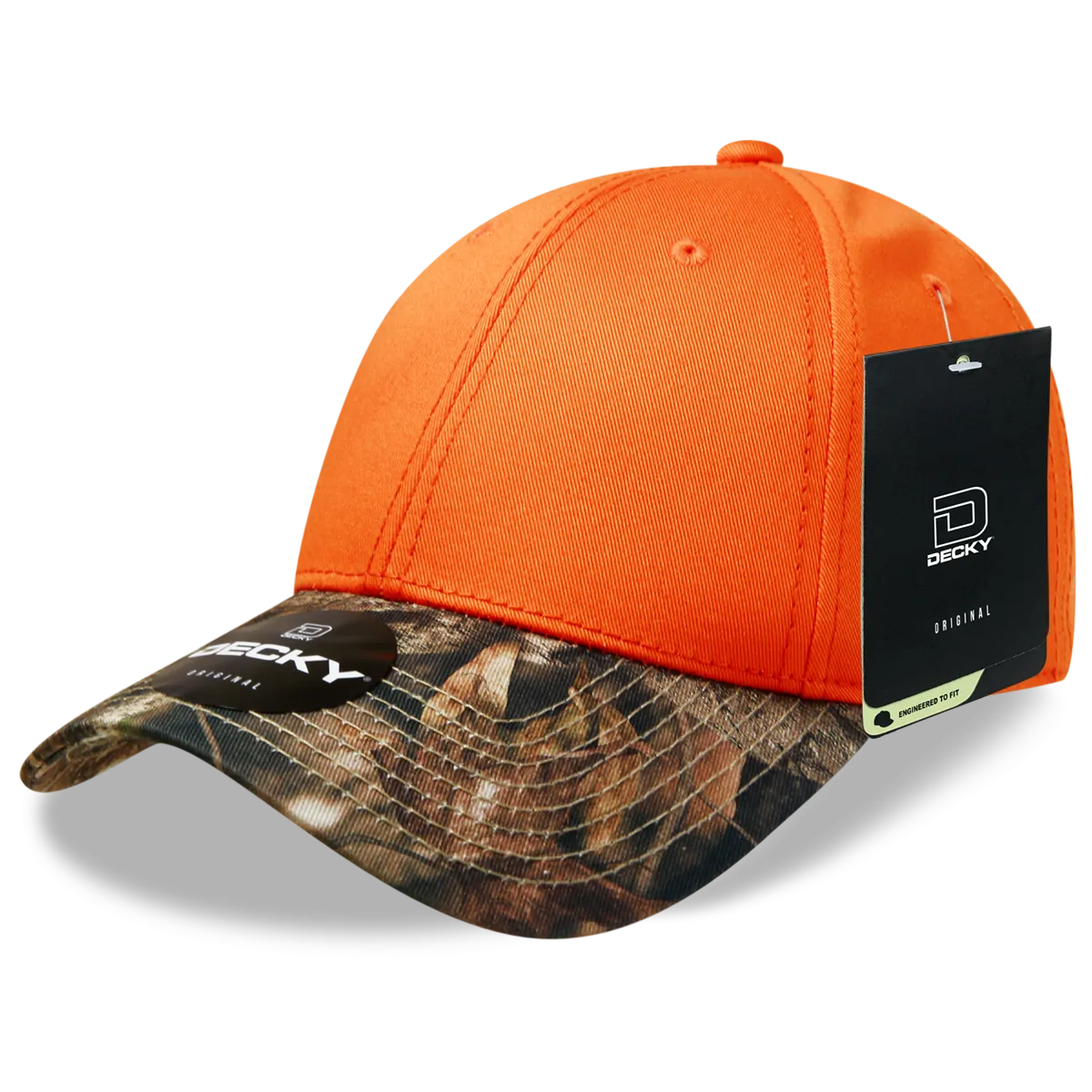 Decky 217 Structured Camo Baseball Cap, Camouflage Hat