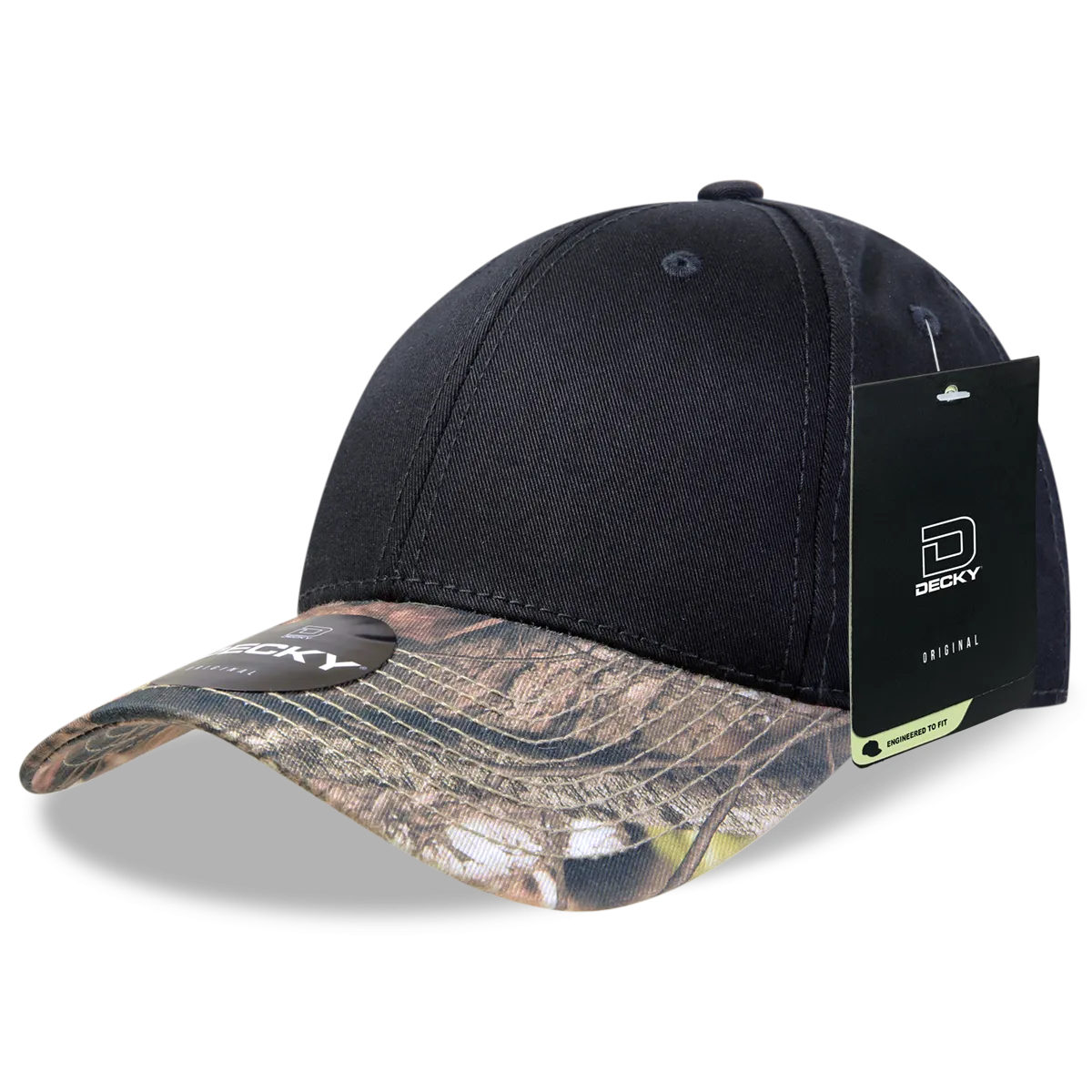 Decky 217 Structured Camo Baseball Cap, Camouflage Hat