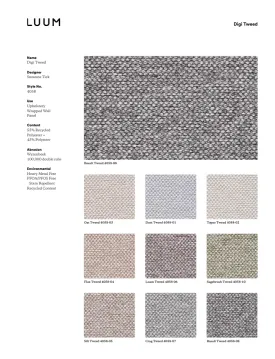 DIGI TWEED SAMPLE CARD