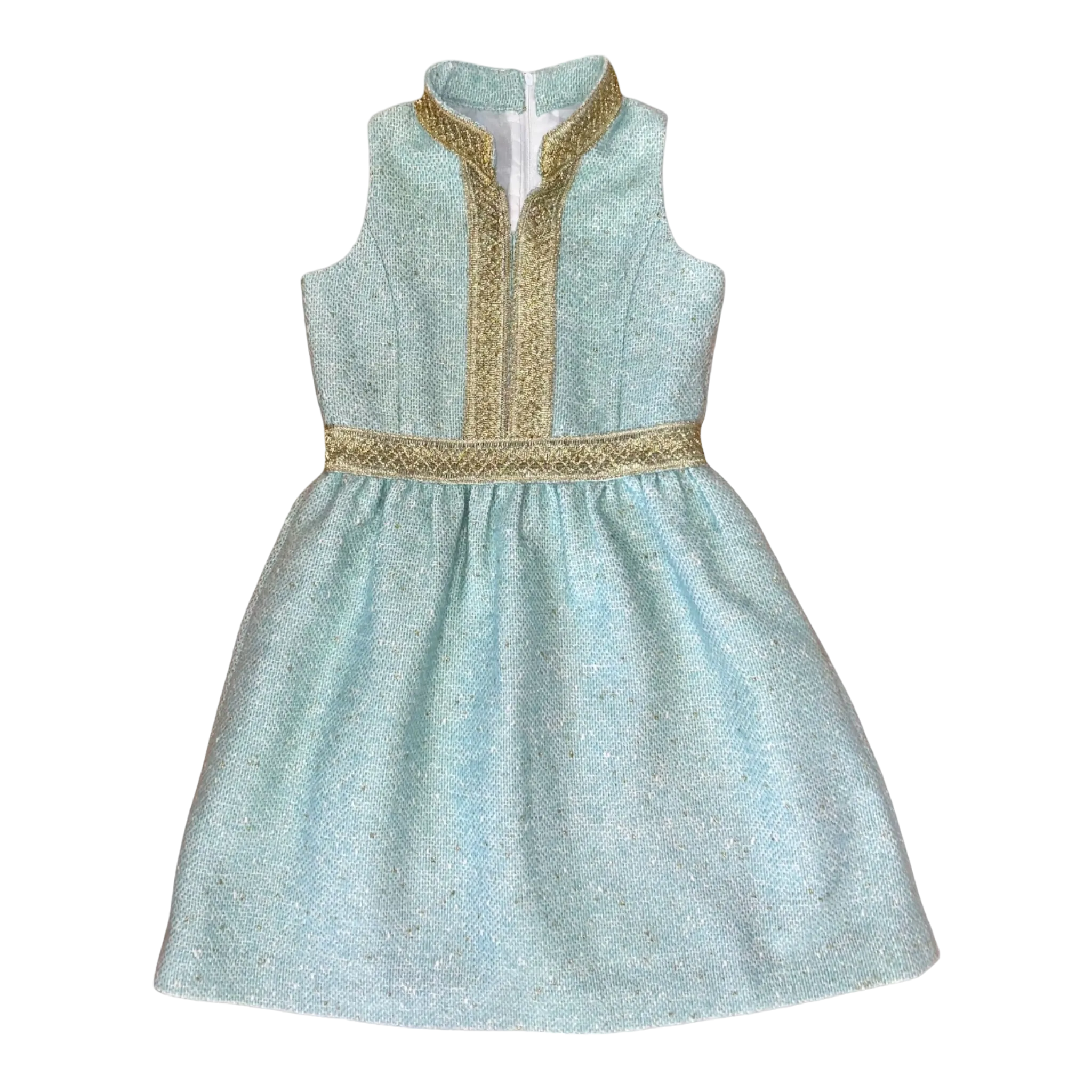 Eliza Dress- Beach Glass Blue