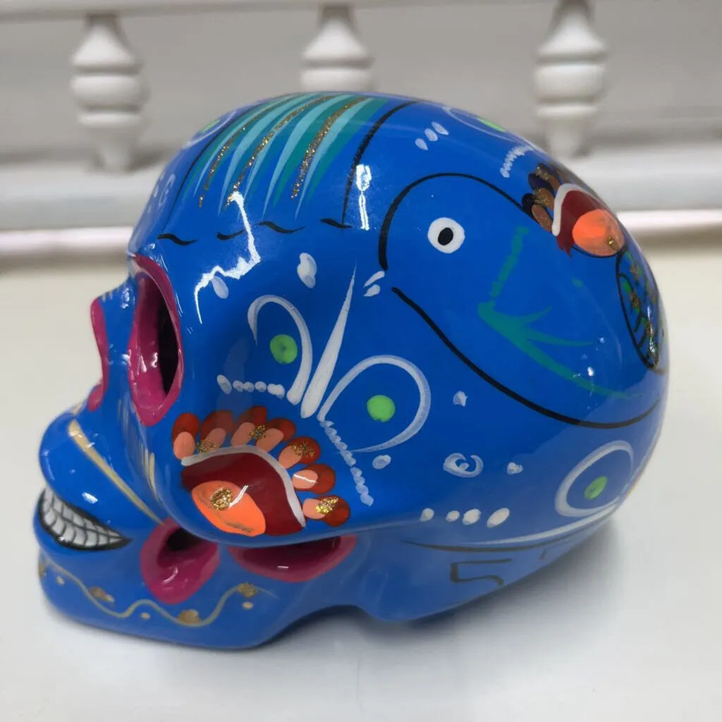 FESTIVAL & COLORFUL MEDIUM SKULL