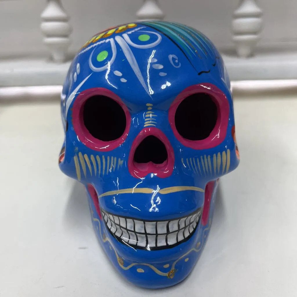 FESTIVAL & COLORFUL MEDIUM SKULL