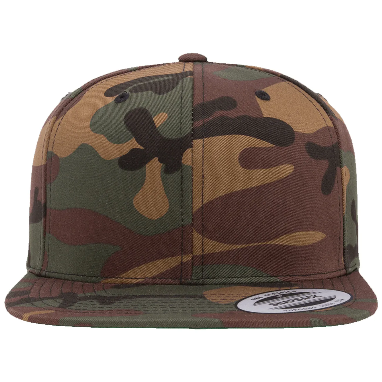Flexfit Yupoong Premium Classic Snapback Limited Edition Camo Cap