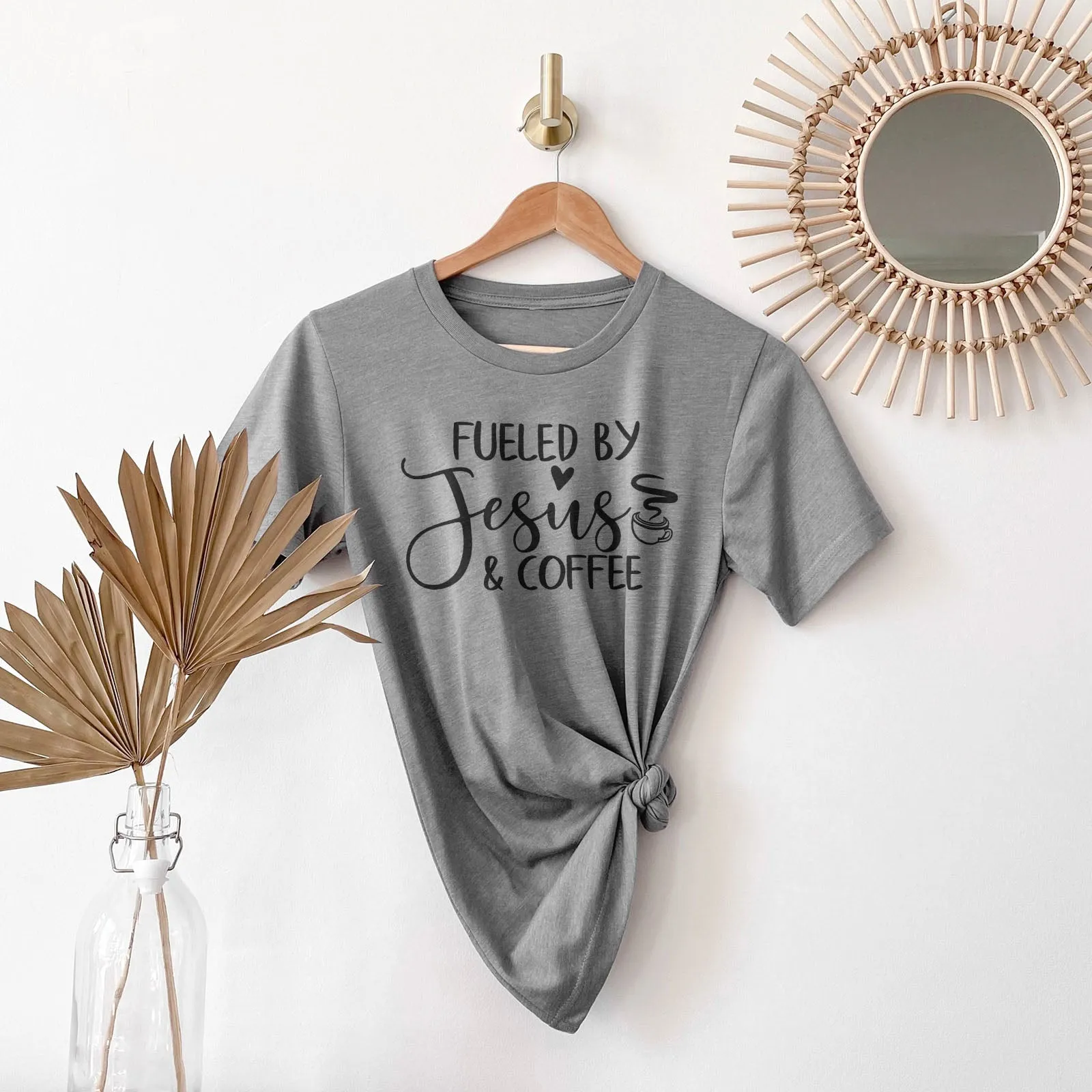 Fueled By Jesus And Coffee Tee