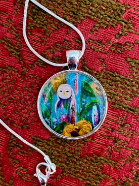 Garden Owl necklace